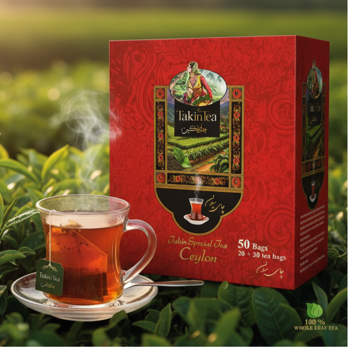 Takin Tea Bag 20 earl Gray & 30 assorted flavors =50