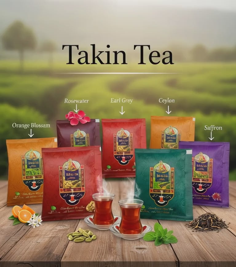 Takin Tea Bag 20 earl Gray & 30 assorted flavors =50