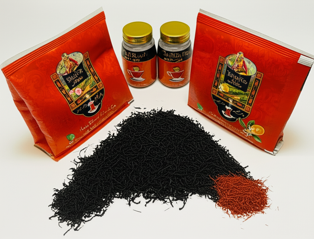 Takin Tea Bag 20 classic Black Ceylon & 30 assorted flavors =50